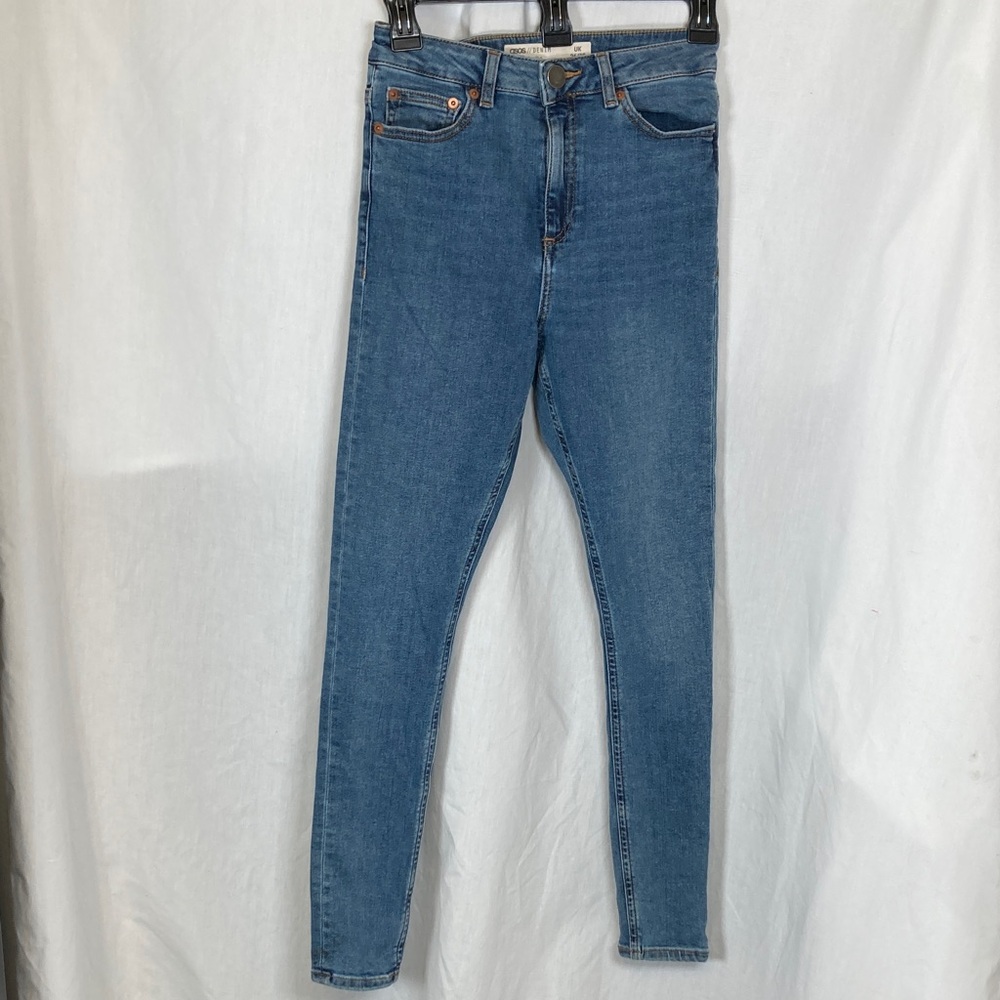 ASOS Farleigh High Rise Slim Mom Jeans UK 26 see measurements